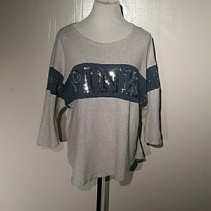 Victoria's secret pink sequin Jersey